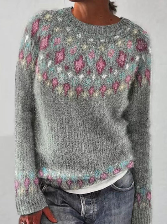 Le Pull Fleur de Foyer