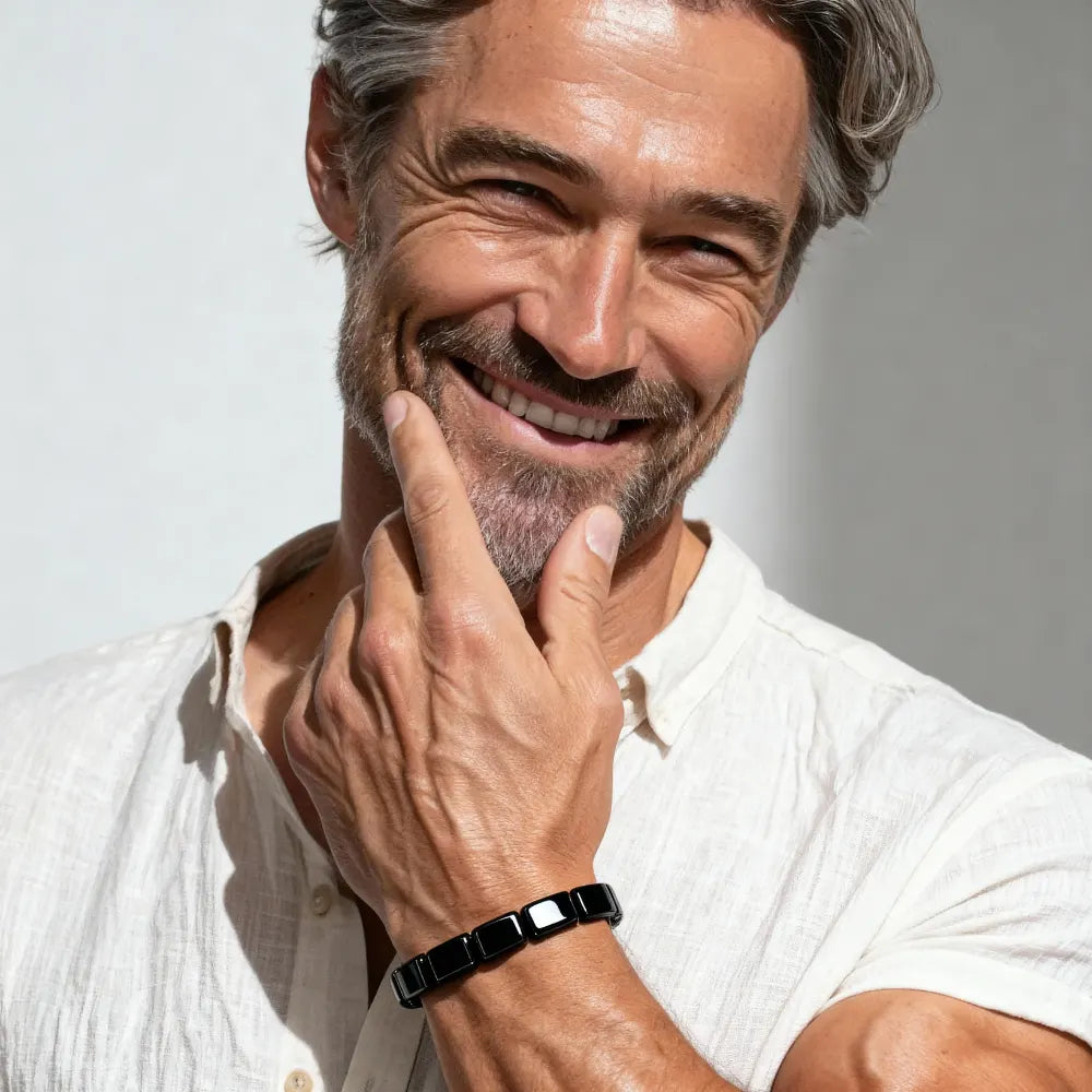 FEROX® Bracelet Hématite Magnétique